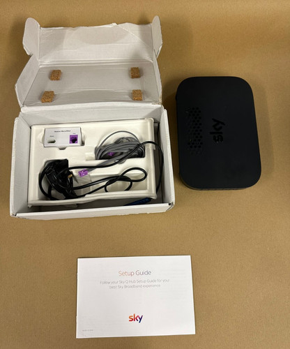 Sky hub router - banda, larga